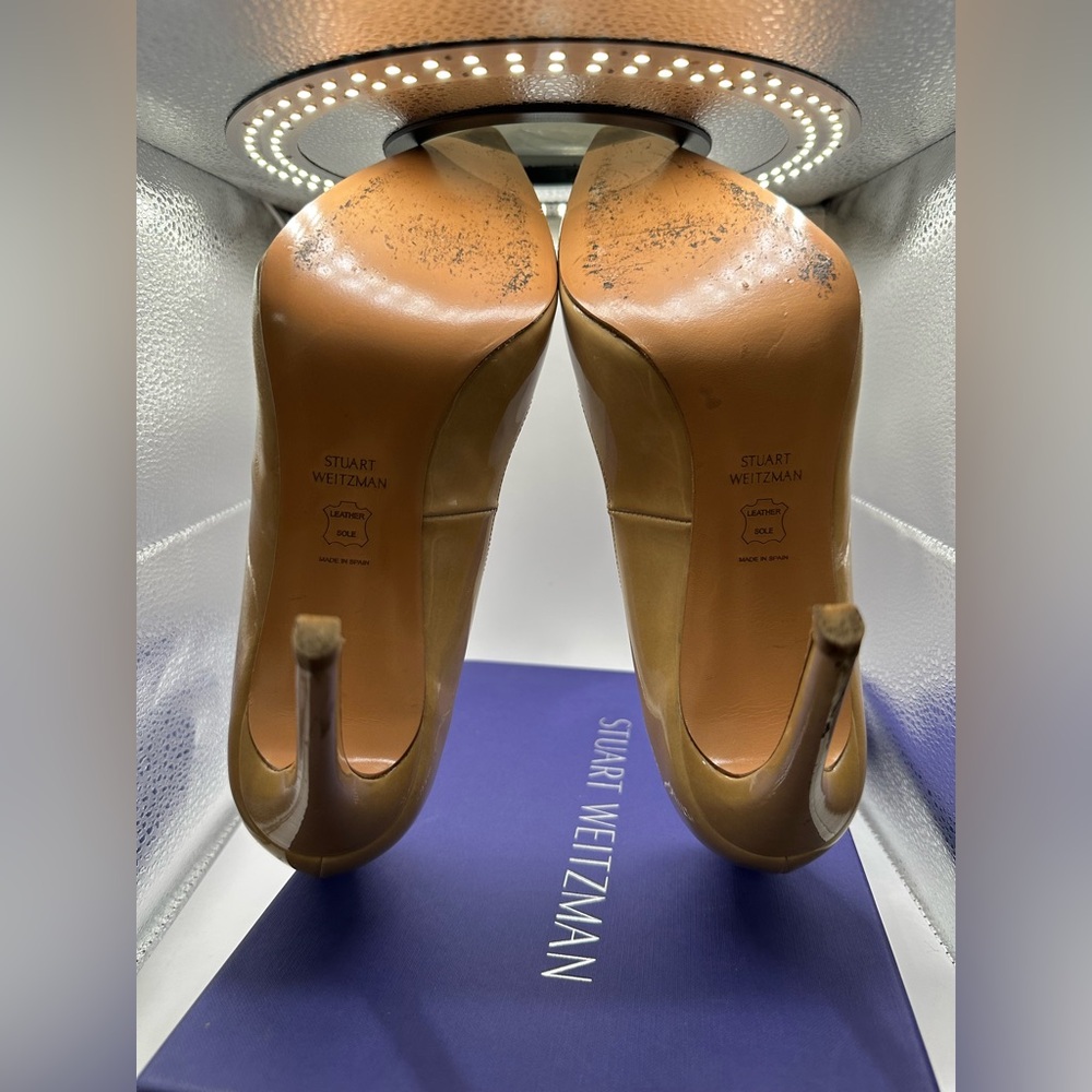 Stuart Weitzman Tan Pumps - Picture 6 of 10